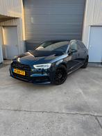 Audi A3 2.0TFSI quattro 2018 Blauw, Auto's, Automaat, 65 €/maand, 730 kg, Zwart