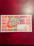 25 gulden 1989 UNC, Postzegels en Munten, Bankbiljetten | Nederland, Ophalen of Verzenden, 25 gulden