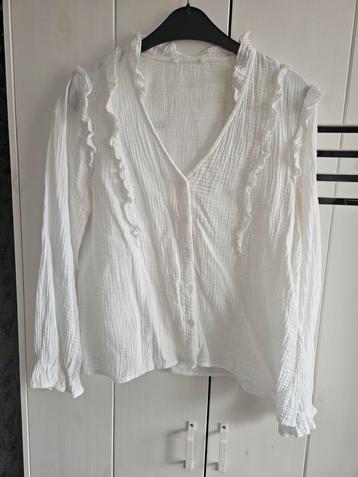 Ambika Tetra wafel katoen stof hydrofiel maat m blouse beschikbaar voor biedingen