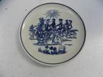 Goedewaagen Gouda schotel Intercycle Heerenveen Delfts blauw, Antiek en Kunst, Ophalen of Verzenden