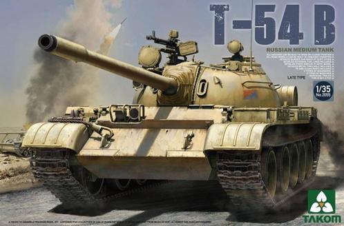 Takom 1:35 T-54B – RUSSIAN MEDIUM TANK, Hobby en Vrije tijd, Modelbouw | Auto's en Voertuigen, Nieuw, Tank, 1:32 tot 1:50, Overige merken