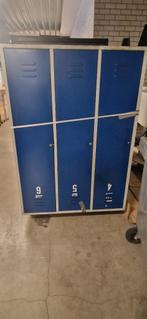 Lockers blauw/lichtgrijs, Ophalen, Gebruikt