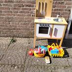 Net kinder speelkeukentje. Met bijbehorende speelgoedjes, Ophalen of Verzenden, Meubelstuk of Keukentje