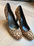 Leopard print pumps maat 40, Ophalen of Verzenden, Zo goed als nieuw