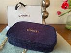 Chanel beauty tasje, Sieraden, Tassen en Uiterlijk, Toilettassen, Blauw, Ophalen of Verzenden, Dame, Zo goed als nieuw