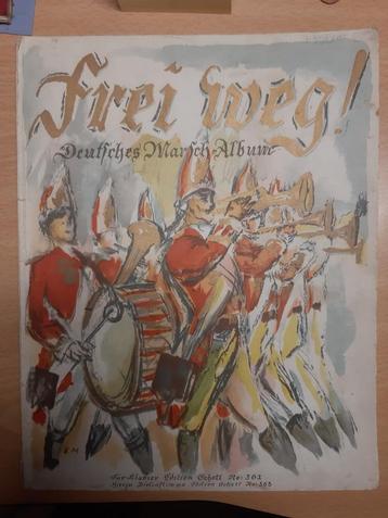 Frei Weg marsmuziek voor piano (WW2) beschikbaar voor biedingen