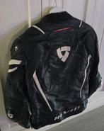 Revit motorjas leer leder, Motoren, Kleding | Motorkleding, Ophalen of Verzenden, Tweedehands, Jas | leer