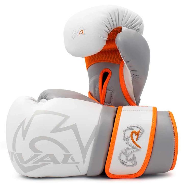 Bokshandschoenen Rival Impulse RS80V White Orange, Sport en Fitness, Boksen, Nieuw, Bokshandschoenen, Verzenden