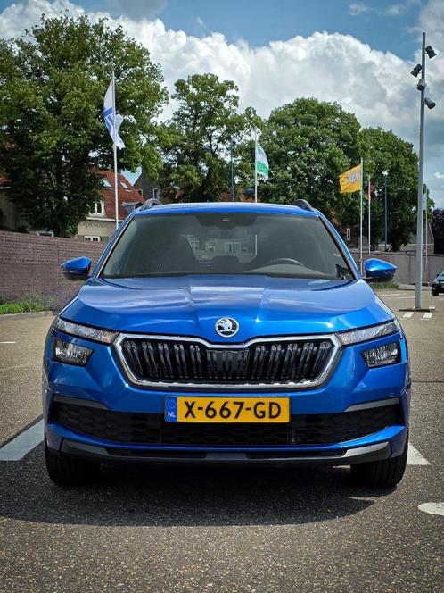 Skoda Kamiq 1.0 TSI  Blauw (Private Lease overname), Auto's, Skoda, Particulier, Kamiq, ABS, Achteruitrijcamera, Airbags, Airconditioning