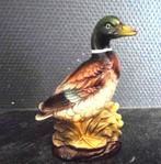 Eend van porselein / biscuit. Handbeschilderd., Ophalen of Verzenden, Zo goed als nieuw, Dier