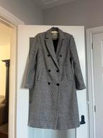 Stradivarius Winterjas Pied de Poule - Maat M, Maat 38/40 (M), Zwart, Ophalen of Verzenden, Zo goed als nieuw