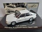 Audi Quattro 1980, dealer model, 1:43, nieuw, Ophalen of Verzenden, Zo goed als nieuw