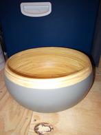 Bamboe schaal/kom, Huis en Inrichting, Woonaccessoires | Schalen en Manden, Schaal, Rond, Nieuw, Ophalen of Verzenden