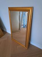 Gouden Spiegel met Klassieke Lijst, Ophalen, Zo goed als nieuw, Rechthoekig, Minder dan 100 cm