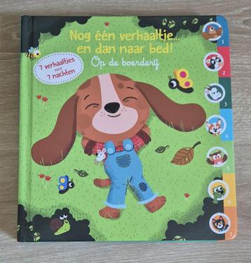 Boek. Nog één verhaaltje en dan naar bed. Op de boerderij. beschikbaar voor biedingen