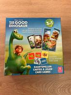 Dinosaurus kwartet, puzzel, memory the good dinosaur 3 in 1, Ophalen of Verzenden, Zo goed als nieuw, Puzzelen