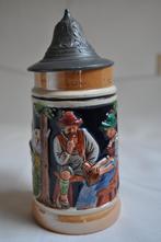 Kleine Bierpul Keramiek Steen 15 cm, Verzamelen, Biermerken, Ophalen of Verzenden, Gebruikt, Pul(len), Overige merken