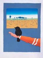 Zeefdruk: Harrie Gerritz 'De Vriendschap'., Ophalen