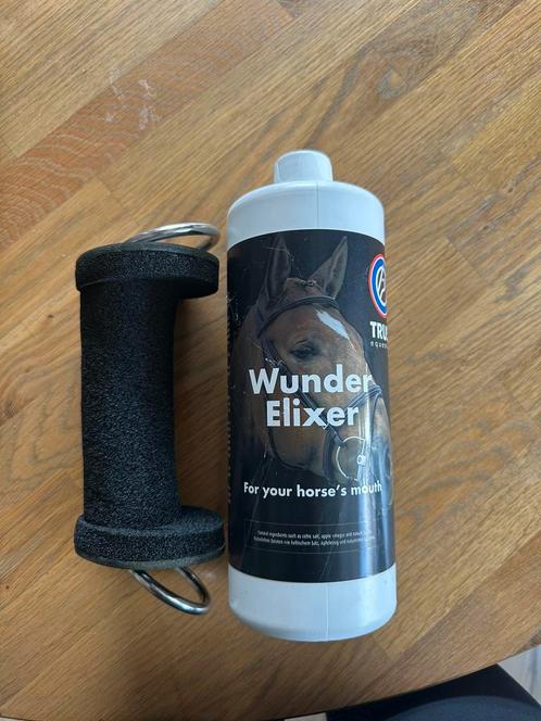 Trust sponge bit en bijbehorende Wunder Elixer, Dieren en Toebehoren, Paarden en Pony's | Hoofdstellen en Tuigage, Ophalen of Verzenden