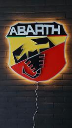 Handgemaakt Fiat Abarth Logo, Ophalen, Nieuw, Lichtbak of (neon) lamp
