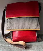 Heleen van der Meer. Leren schoudertas., Sieraden, Tassen en Uiterlijk, Ophalen of Verzenden, Zwart, Leer