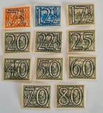 Nederland 1940 - nvph 356-373 - Cijfer type 'Guilloche', Postzegels en Munten, Postzegels | Nederland, Ophalen of Verzenden, T/m 1940