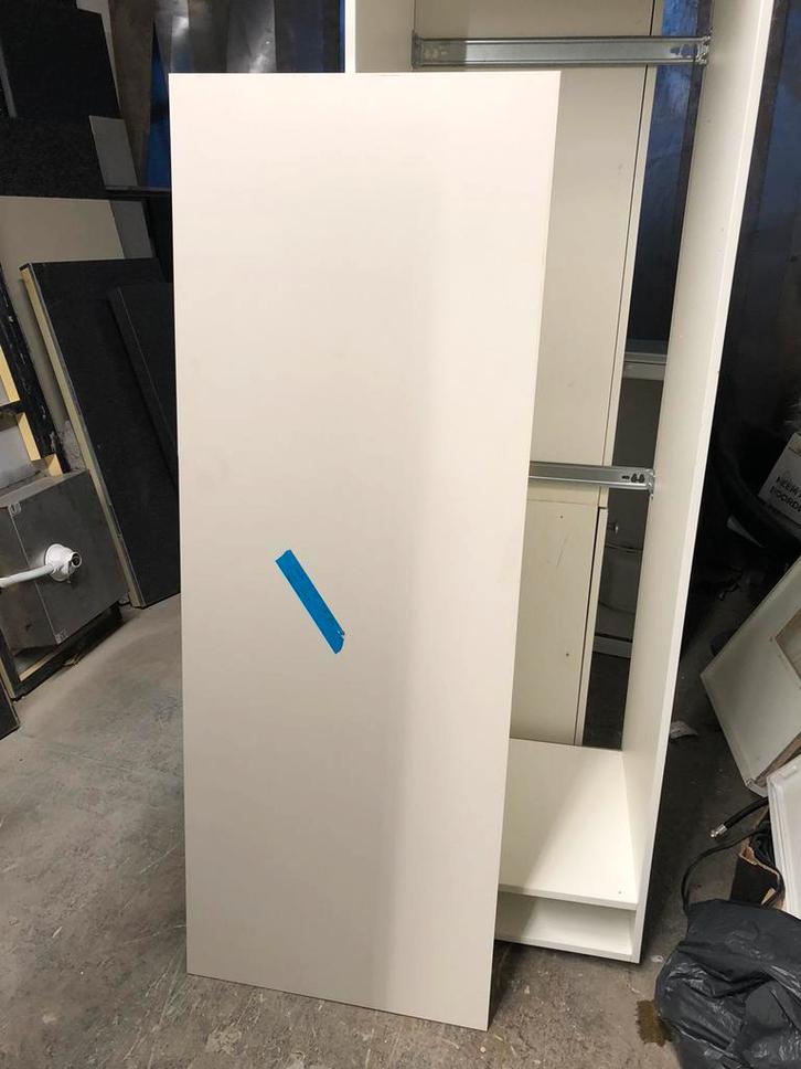 Composite aanrechtblad wit, Huis en Inrichting, Keuken | Keukenelementen, Zo goed als nieuw, Minder dan 100 cm, 200 cm of meer