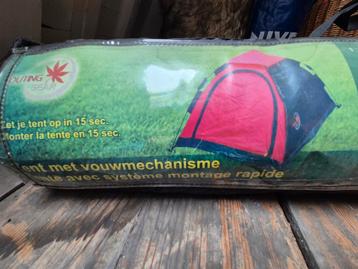 2-persoon pop-up tent | koepeltent in draagtas | Lowlands  beschikbaar voor biedingen