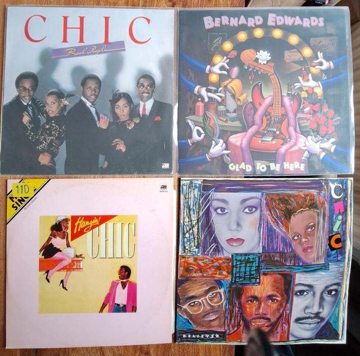 Vinyl albums CHIC / Bernard Edwards, Cd's en Dvd's, Vinyl | Dance en House, Gebruikt, Disco, 12 inch, Ophalen of Verzenden
