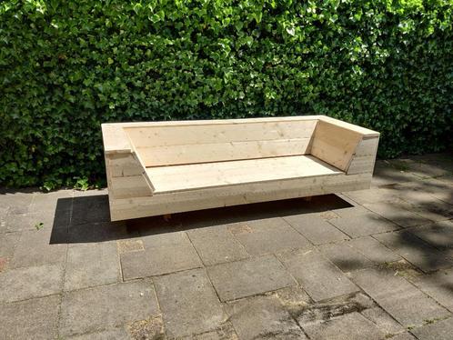 Loungebank / tuinbank steigerhout op maat gemaakt, Tuin en Terras, Tuinbanken, Nieuw, Hout, Ophalen