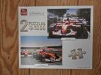 Puzzel 2x 1000 stukjes, Ophalen of Verzenden, 500 t/m 1500 stukjes, Zo goed als nieuw, Legpuzzel