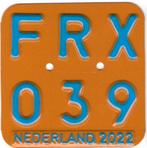 metalen verzekeringsplaatje 2022, Ophalen of Verzenden, Gebruikt, Overige typen, Overige merken