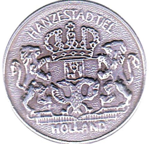 TIEL HANZESTAD HOLLAND, Postzegels en Munten, Penningen en Medailles, Overige materialen, Verzenden