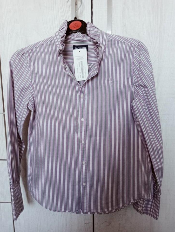 Ralph Lauren blousje blouse maat 152 (12) meisje nieuw!, Kinderen en Baby's, Kinderkleding | Maat 152, Nieuw, Meisje, Overhemd of Blouse