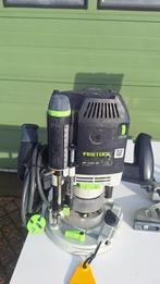Festool OF 2200 EB Bovenfreesmachine, Doe-het-zelf en Verbouw, Gereedschap | Freesmachines, Gebruikt, Ophalen of Verzenden, Bovenfrees