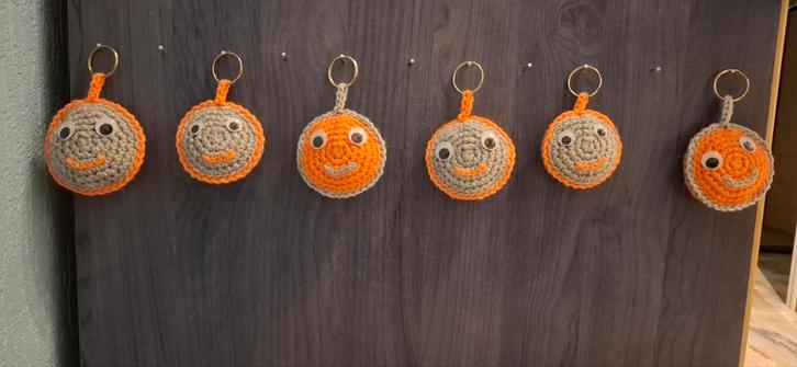 Gehaakte sleutelhanger, Hobby en Vrije tijd, Breien en Haken, Nieuw, Haken, Overige typen, Ophalen