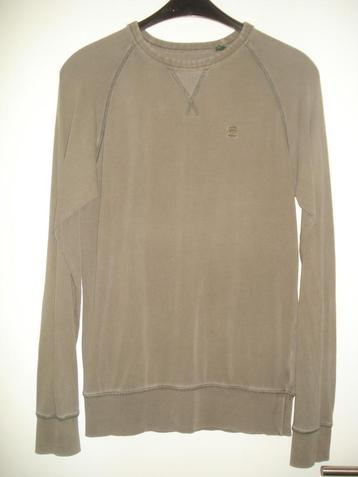ZGAN - G-Star Raw heren trui - sweater - groen - mt XS beschikbaar voor biedingen