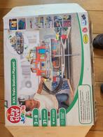 Playtive Junior XXL Treinstation Speelset, Ophalen of Verzenden, Zo goed als nieuw, Jongen of Meisje