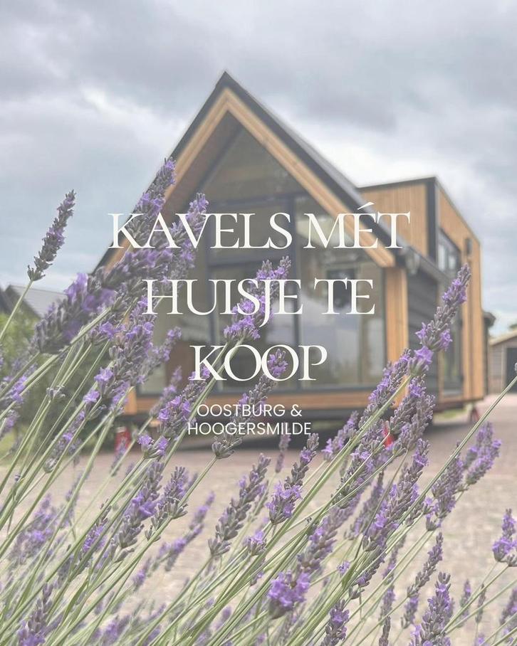 Vakantiehuisje te koop op koop, huur en erfpacht grond., Huizen en Kamers, Recreatiewoningen te koop, Drenthe, Overige soorten