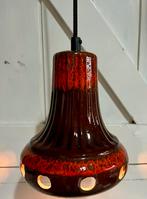 Vintage Herda hanglampje keramiek E27, Huis en Inrichting, Lampen | Hanglampen, Gebruikt, Ophalen of Verzenden, Minder dan 50 cm