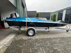 T.e.a.b Piranha speedboot 225pk Yamaha, Watersport en Boten, Benzine, Buitenboordmotor, 200 pk of meer, Polyester
