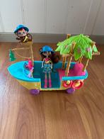 Echantimals Junglewood Boot met Pop en Aap, Ophalen of Verzenden, Zo goed als nieuw, Barbie