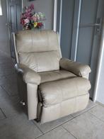 relaxstoel, Huis en Inrichting, Ophalen, Gebruikt, 75 tot 100 cm, Leer
