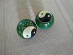 2 mooie Ying Yang ballen. Met mooi geluid., Ophalen of Verzenden, Zo goed als nieuw