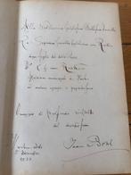 CANZONEN 1883 Joan BOHL Gesigneerd + Opdracht, Mr John Bohl, Ophalen of Verzenden