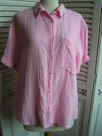 roze katoenen blouse Hema nr HH 9, Kleding | Dames, Blouses en Tunieken, Maat 42/44 (L), Ophalen of Verzenden, Zo goed als nieuw