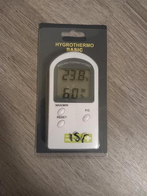 Garden Highpro Prohygro Thermometer, Doe-het-zelf en Verbouw, Meetapparatuur, Nieuw, Overige meters, Ophalen of Verzenden