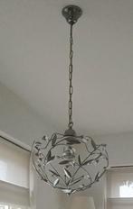Decoratieve metaalkleurige hanglamp., Ophalen of Verzenden