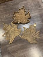 Riviera maison rattan herfst decoratie bladeren maple leaf, Ophalen, Zo goed als nieuw