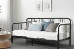 Ikea Fyresdal Slaapbankframe 200x180, Huis en Inrichting, Slaapkamer | Bedden, Gebruikt, Zwart, Tweepersoons, Ophalen of Verzenden
